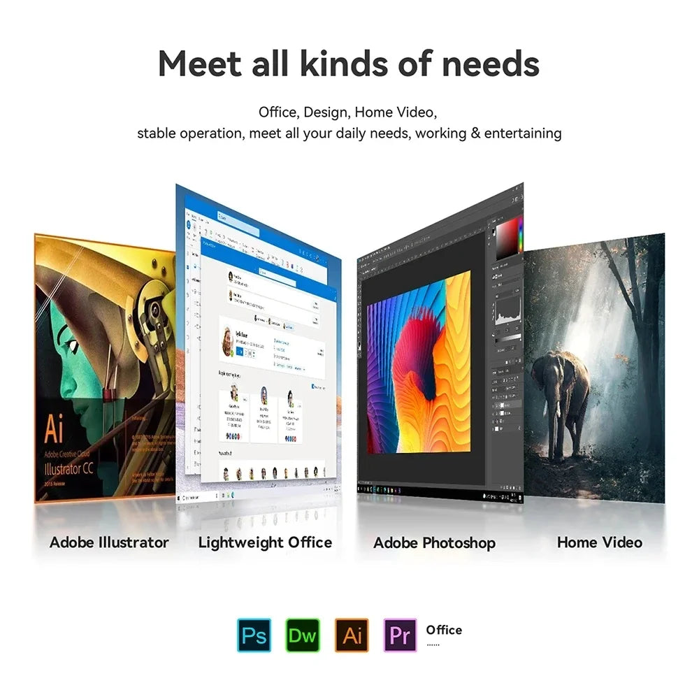 Mini PC Windows 11 pro Core i9 8950HK 16GB DDR4 1TB SSD PC Gamer Computer Dual WIFI 6 BT5.2 4K HD Mini gaming Pc