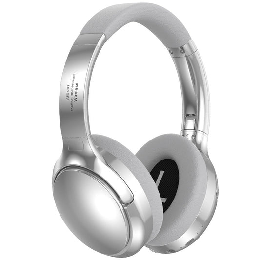NNEDSZ Sliver VJE901 Wireless Bluetooth Over-Ear Headphones with Active Noise Cancelling